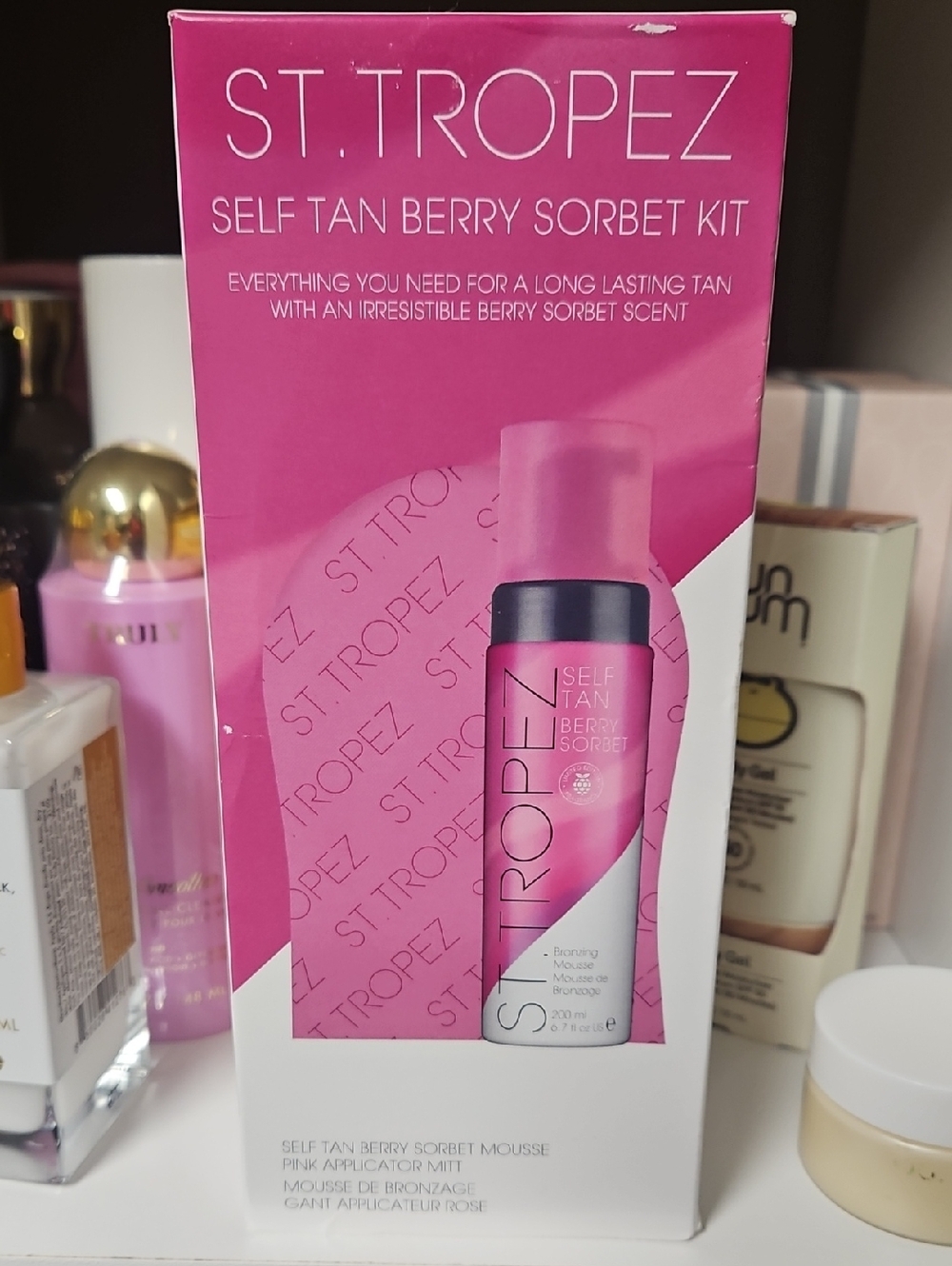 St. Tropez Self Tan Berry Sorbet Kit - Pink